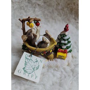 Dean Griff Babys First Christmas 1997 Charming Tails Ornament